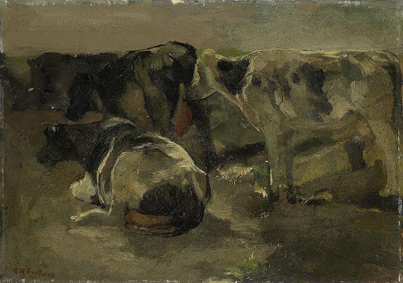 Four Cows, George Hendrik Breitner